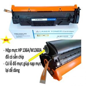 Hộp mực có chíp HP 136a, (W1360A), M211d, M211dw, M236dw, M236sdw, m209dwe, m209dw, m233dw, m233 sdw, m234sdw, 234dw